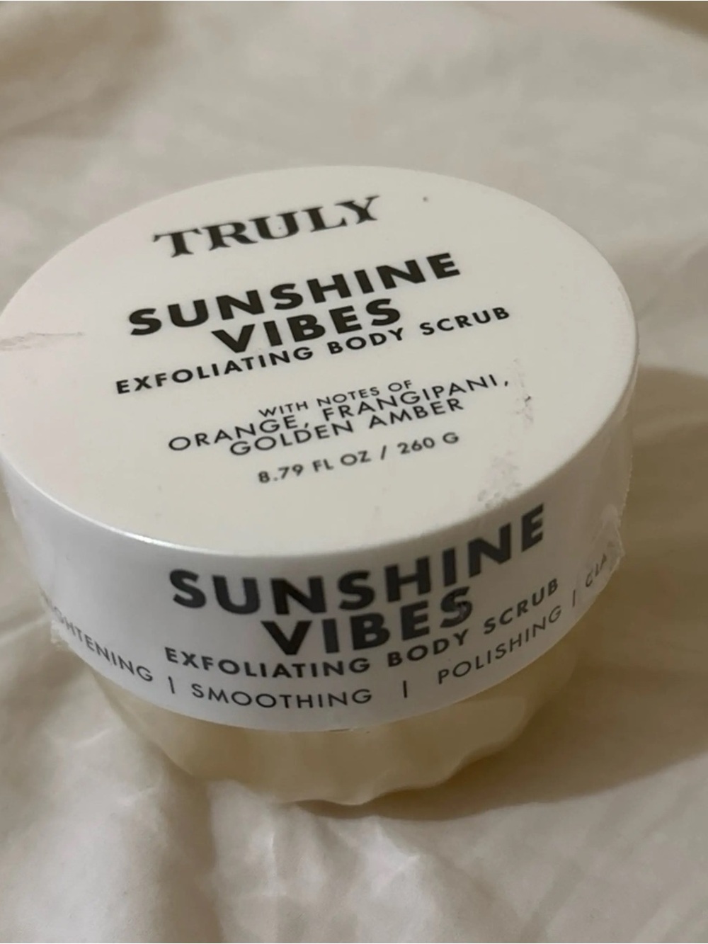 TRULY Sunshine Vibes Exfoliating Body Scrub - 8.79fl oz